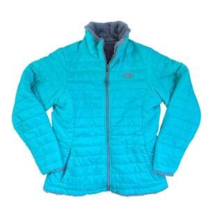 The North Face Reversible Mossbud Swirl Jacket Girls' XL (18)